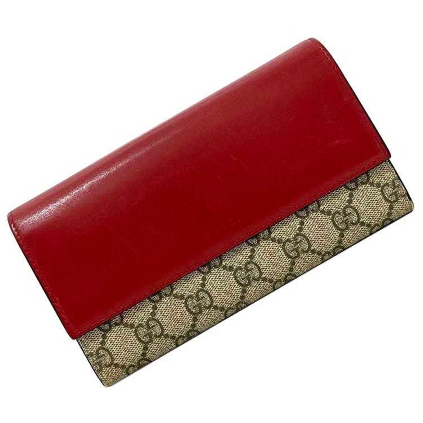 Gucci Gg Supreme  Leather Wallet  ()