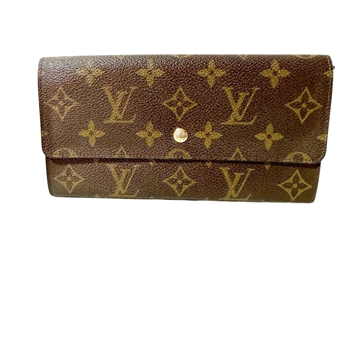 Louis Vuitton Porte-Monnaie  Canvas Wallet  ()