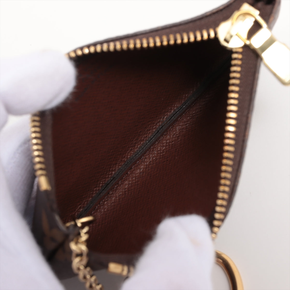 Louis Vuitton Monogram Poschetcle M62650 Brown Coin Case