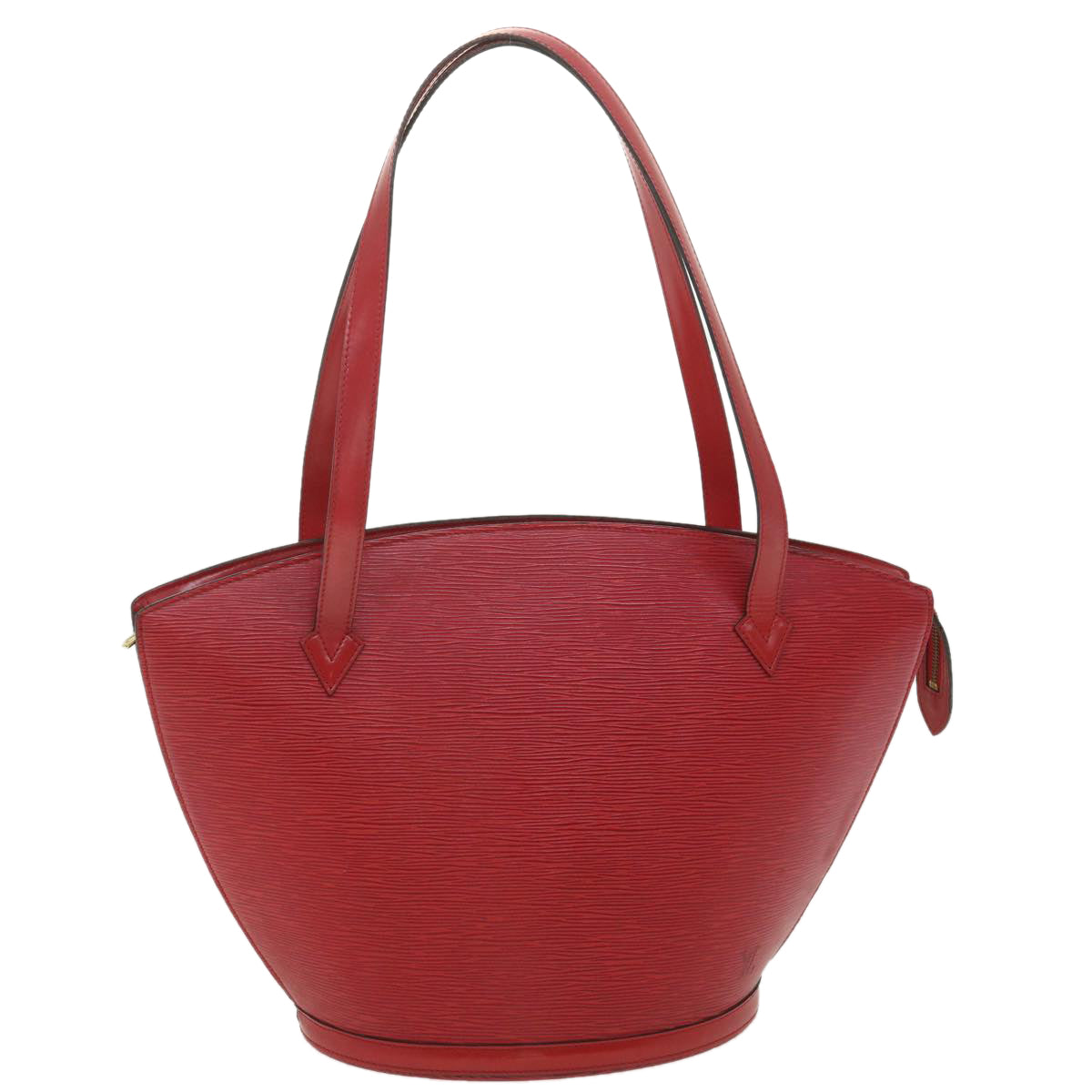 LOUIS VUITTON Epi Saint Jacques Shopping Shoulder Bag Red M52277 LV 38004