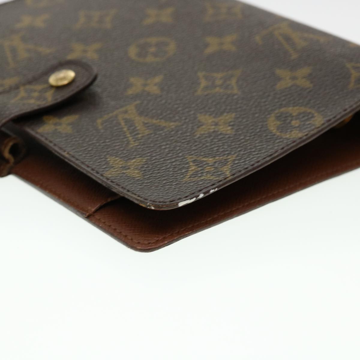 LOUIS VUITTON Monogram Agenda MM Day Planner Cover R20105 LV 38089