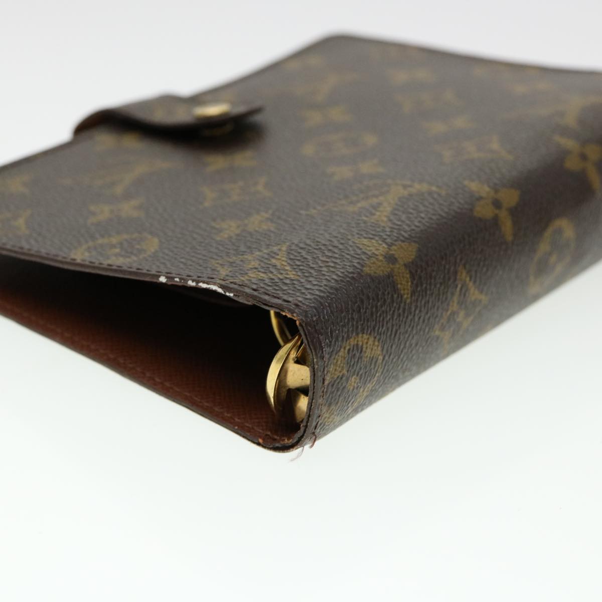 LOUIS VUITTON Monogram Agenda MM Day Planner Cover R20105 LV 38089