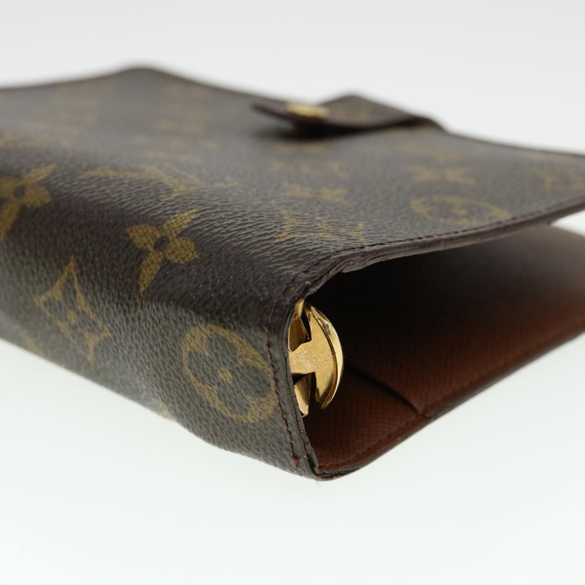 LOUIS VUITTON Monogram Agenda MM Day Planner Cover R20105 LV 38089