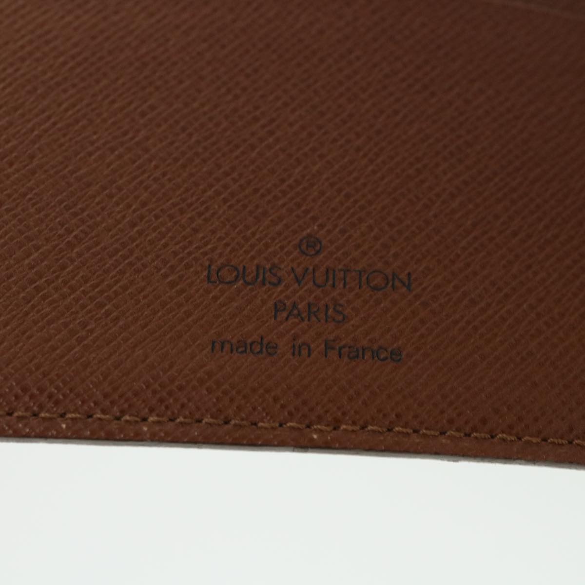 LOUIS VUITTON Monogram Agenda MM Day Planner Cover R20105 LV 38089