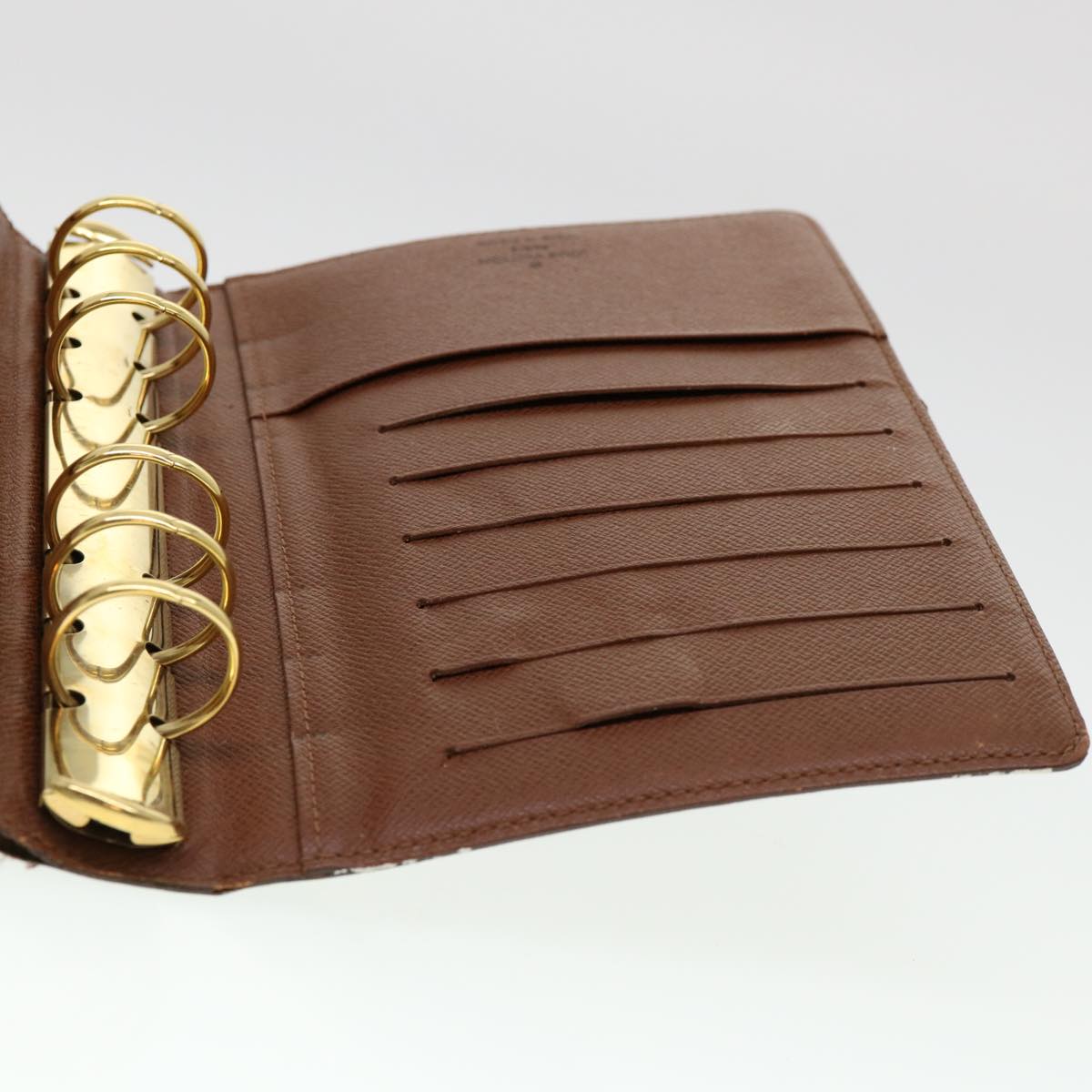 LOUIS VUITTON Monogram Agenda MM Day Planner Cover R20105 LV 38089