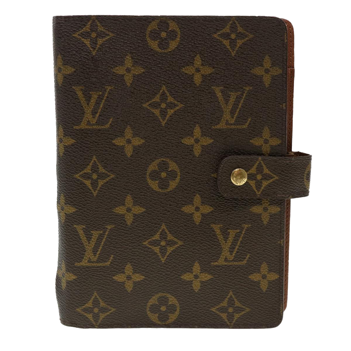 LOUIS VUITTON Monogram Agenda MM Day Planner Cover R20105 LV 38089