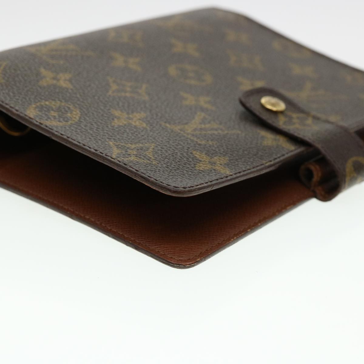 LOUIS VUITTON Monogram Agenda MM Day Planner Cover R20105 LV 38089