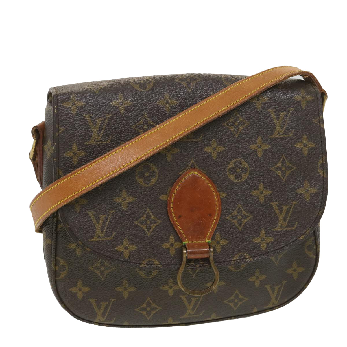 LOUIS VUITTON Monogram Saint Cloud GM Shoulder Bag M51242 LV 38149