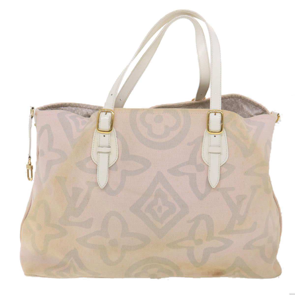 LOUIS VUITTON Cruise line Taicienne GM Tote Bag Canvas Rose M95673 LV 38159