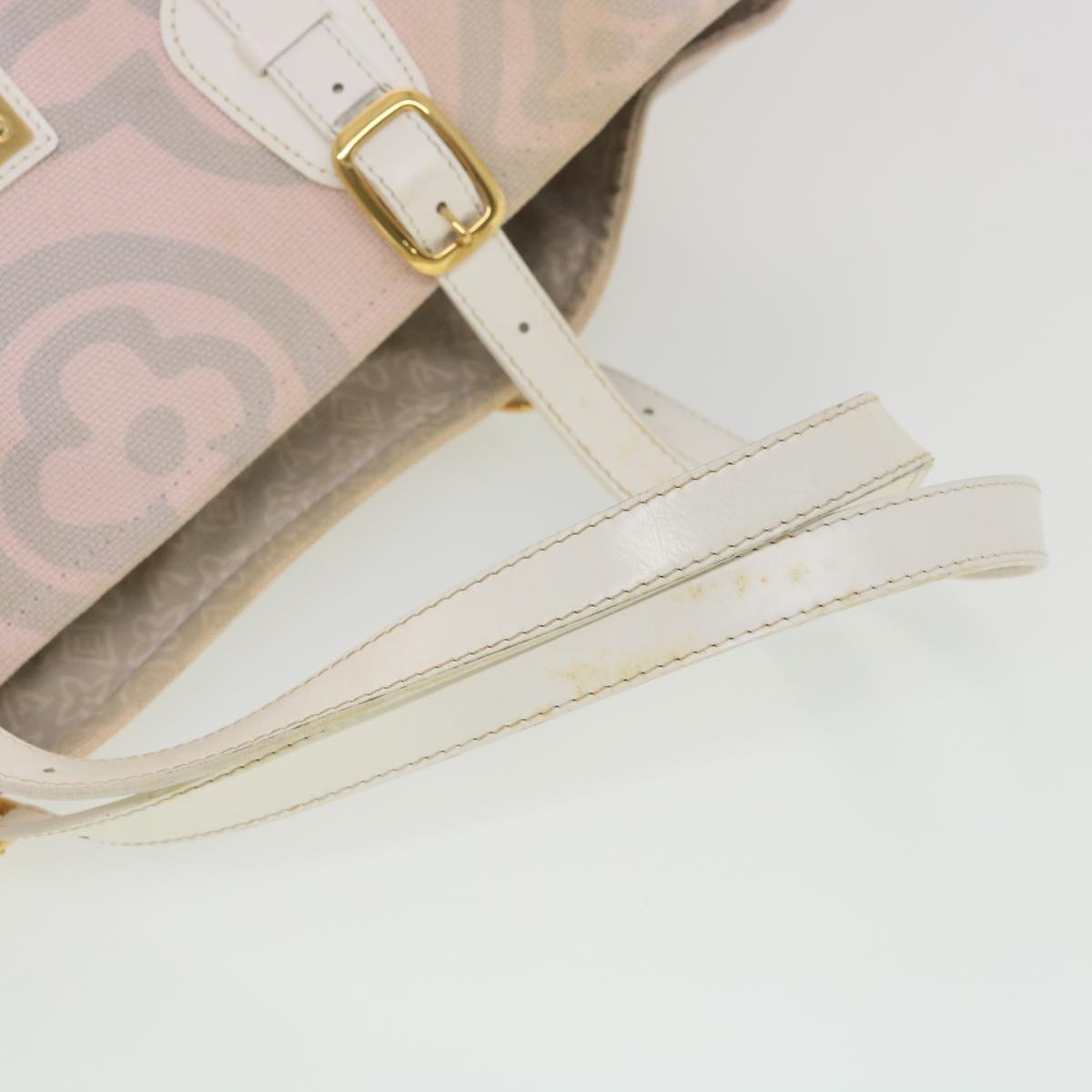 LOUIS VUITTON Cruise line Taicienne GM Tote Bag Canvas Rose M95673 LV 38159