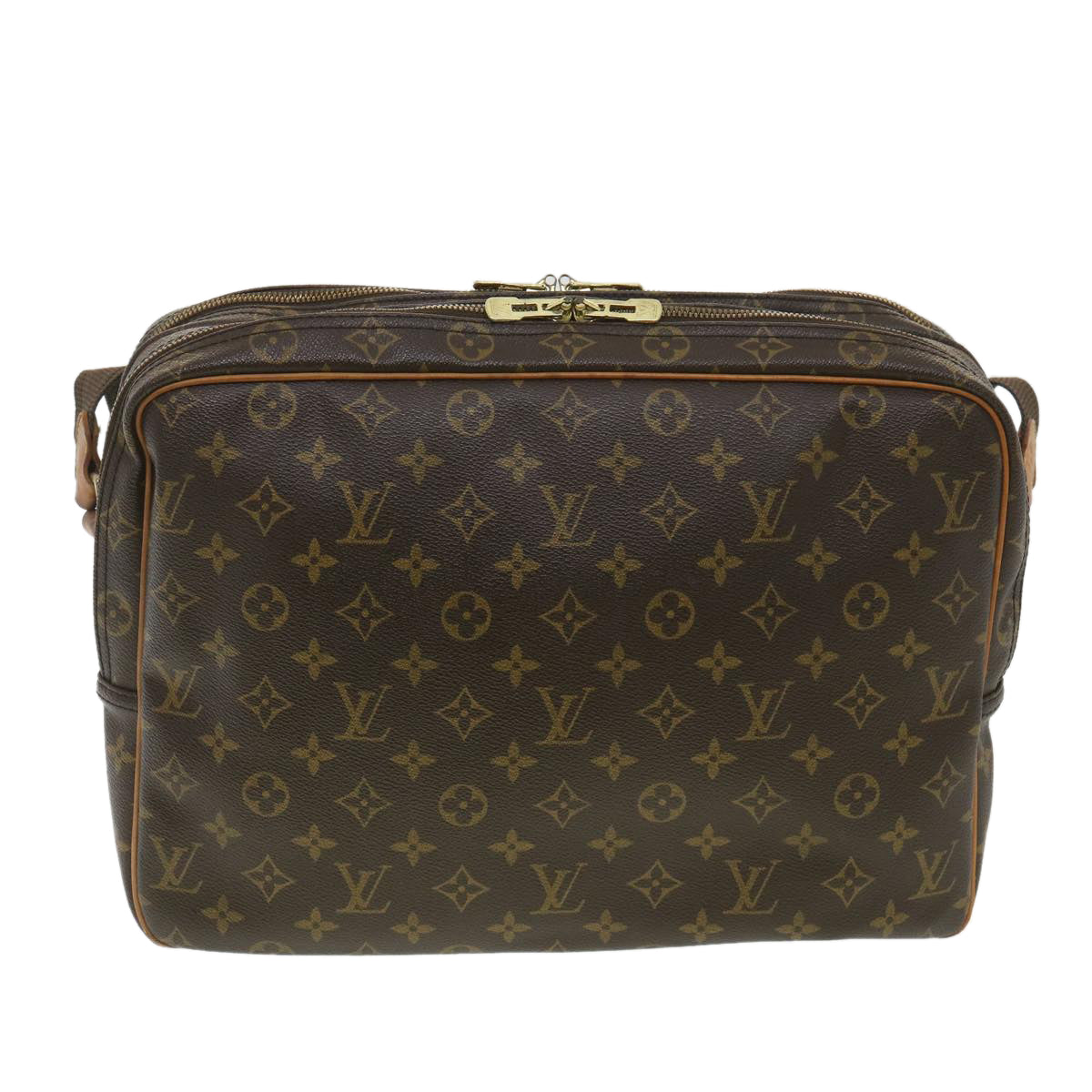 LOUIS VUITTON Monogram Reporter GM Shoulder Bag M45252 LV 38163