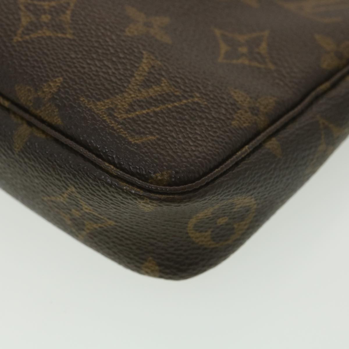 LOUIS VUITTON Monogram Pochette Accessoires Pouch M51980 LV 38164