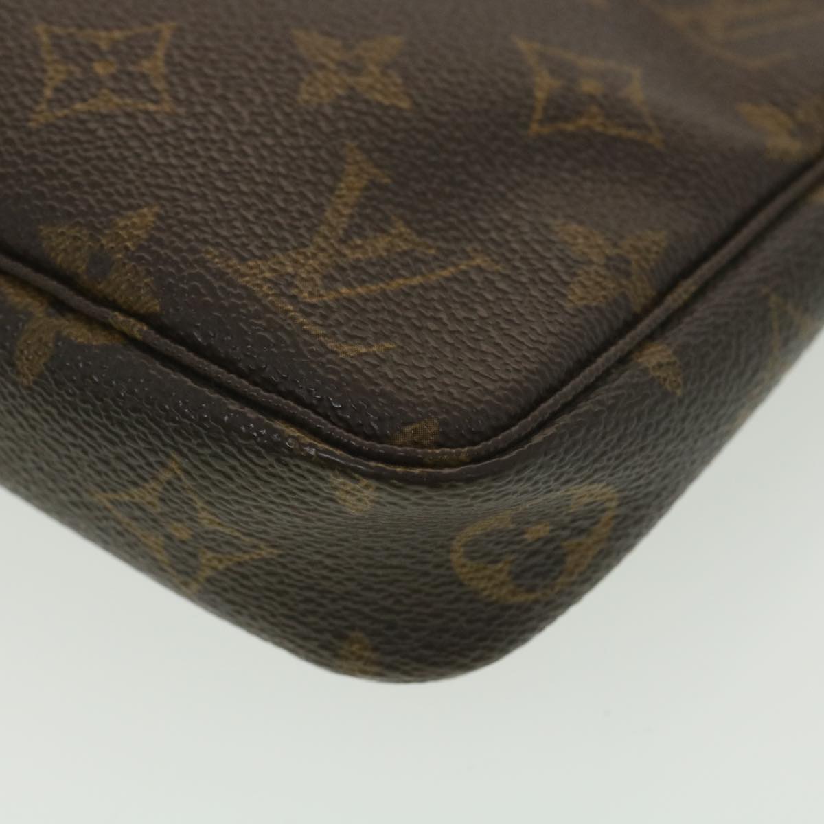 LOUIS VUITTON Monogram Pochette Accessoires Pouch M51980 LV 38164