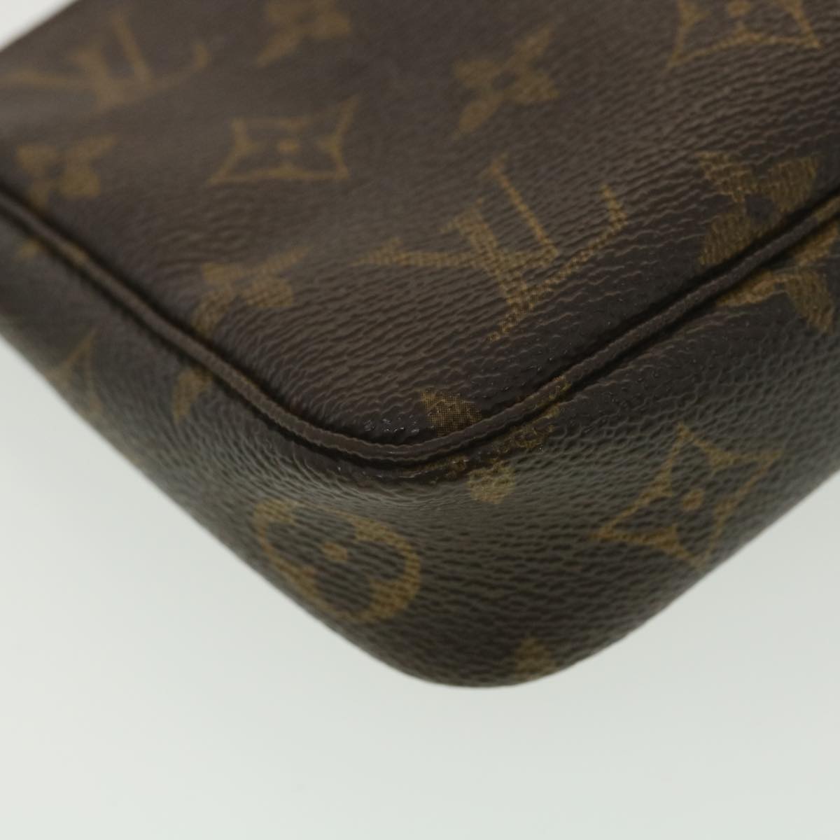 LOUIS VUITTON Monogram Pochette Accessoires Pouch M51980 LV 38164