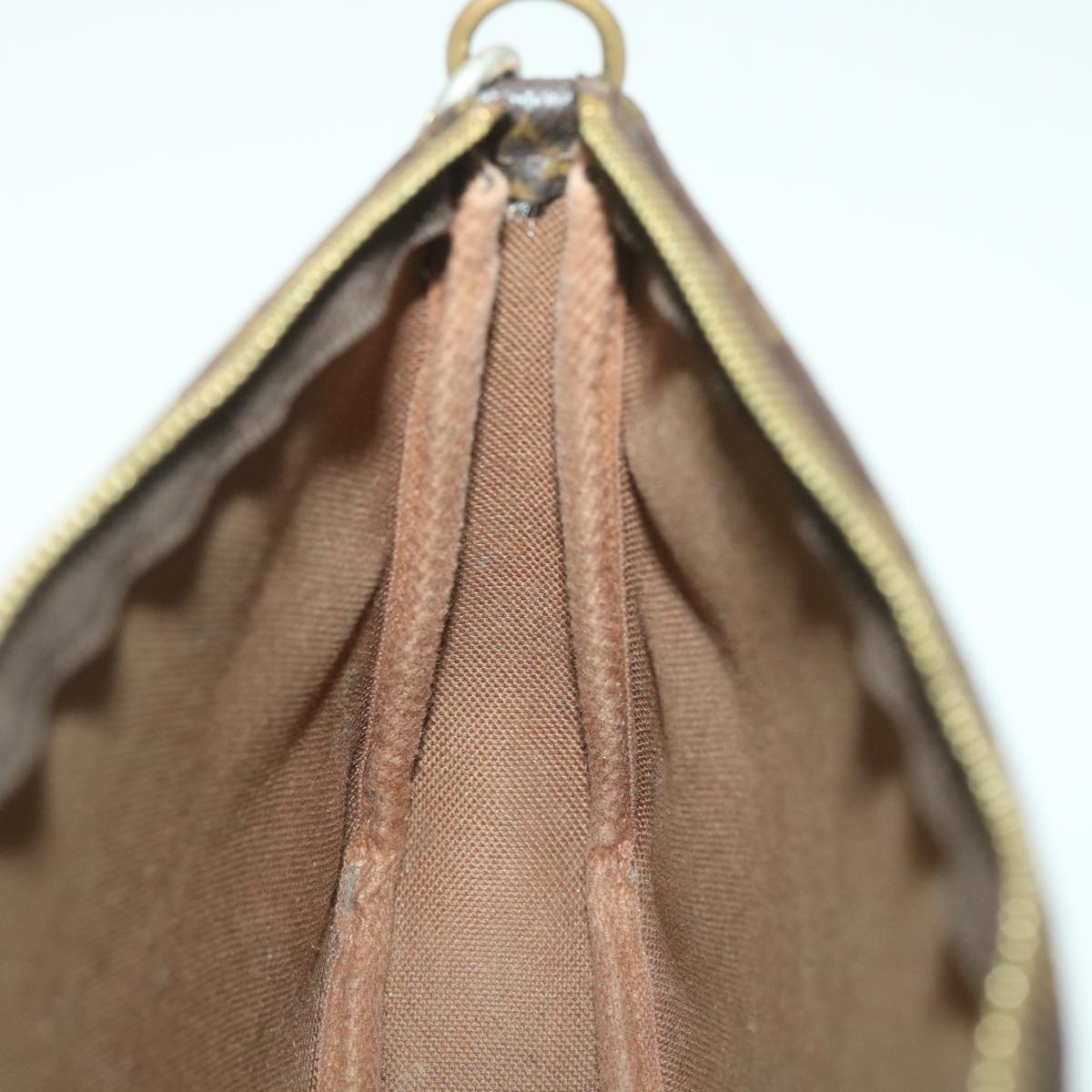 LOUIS VUITTON Monogram Pochette Accessoires Pouch M51980 LV 38164