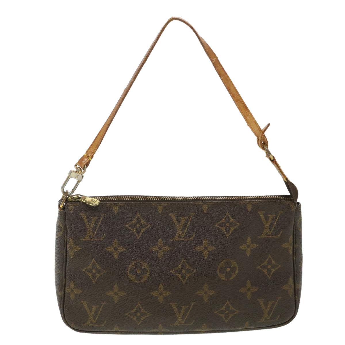 LOUIS VUITTON Monogram Pochette Accessoires Pouch M51980 LV 38164