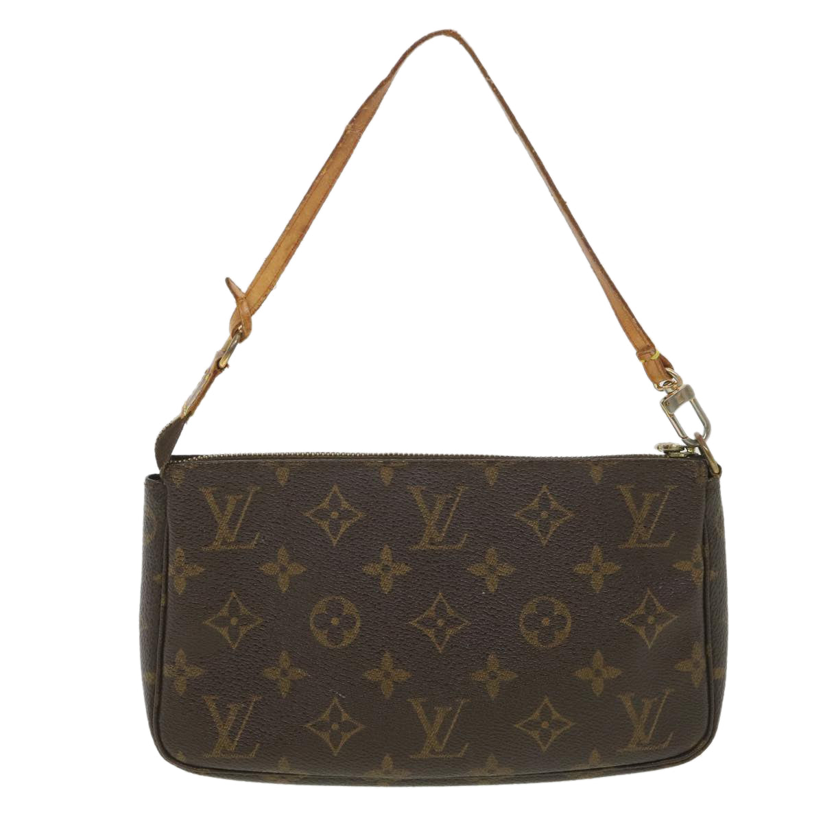 LOUIS VUITTON Monogram Pochette Accessoires Pouch M51980 LV 38164