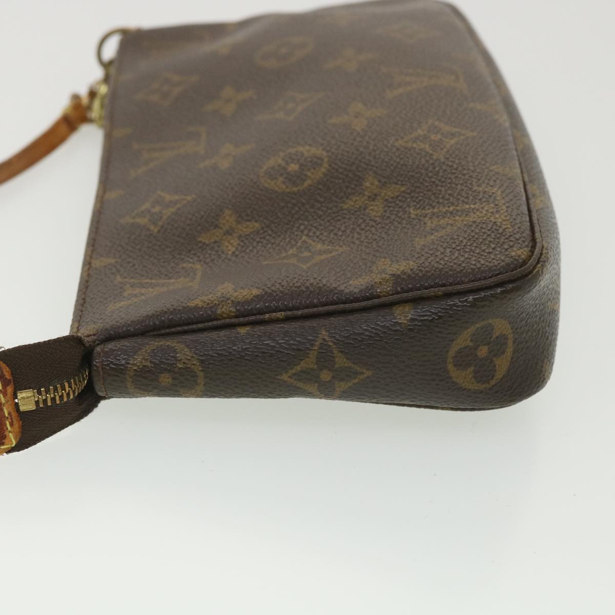 LOUIS VUITTON Monogram Pochette Accessoires Pouch M51980 LV 38164