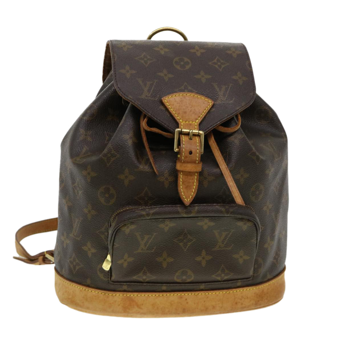 LOUIS VUITTON Monogram Montsouris MM Backpack M51136 LV 38191