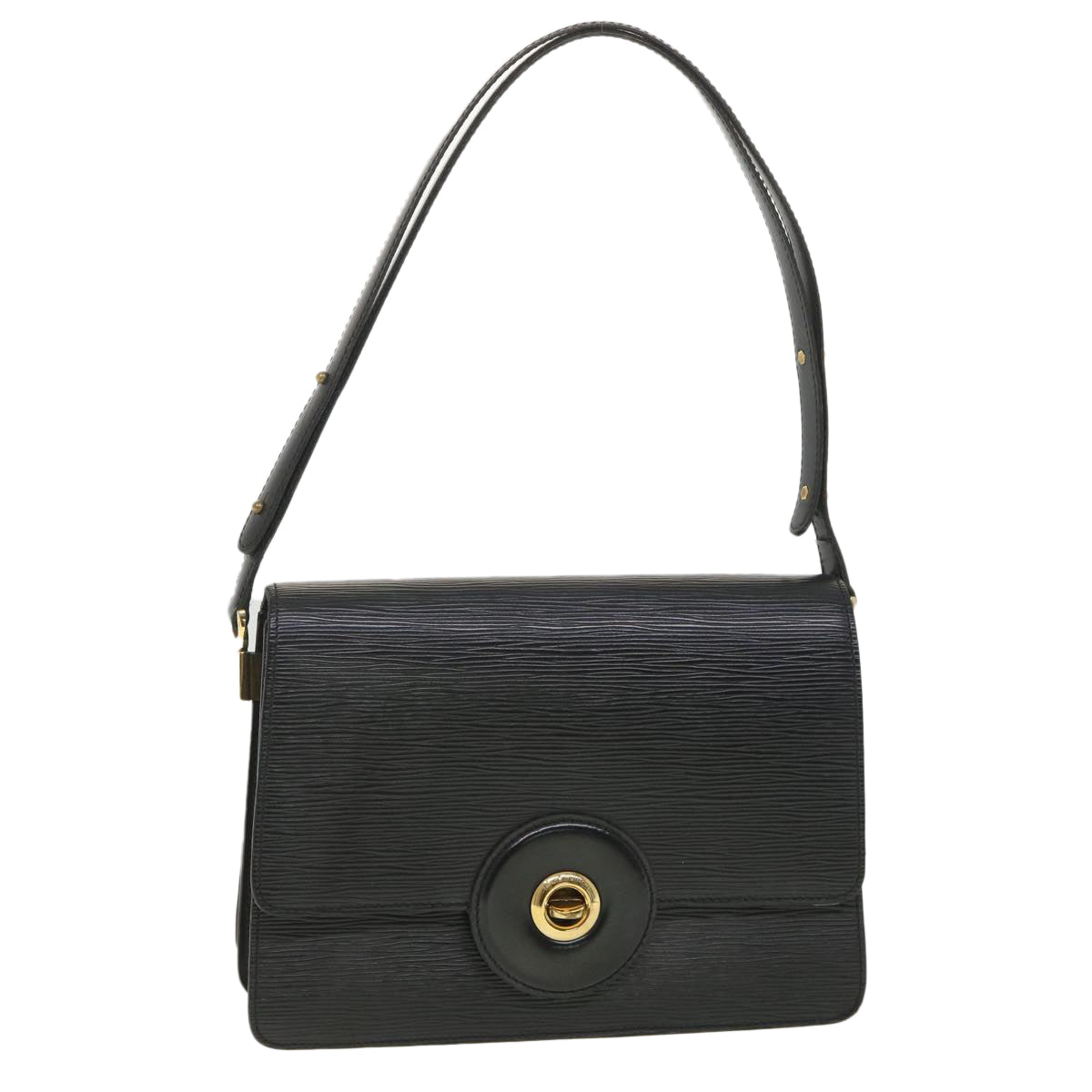 LOUIS VUITTON Epi Free Run Shoulder Bag Black M52402 LV 38206