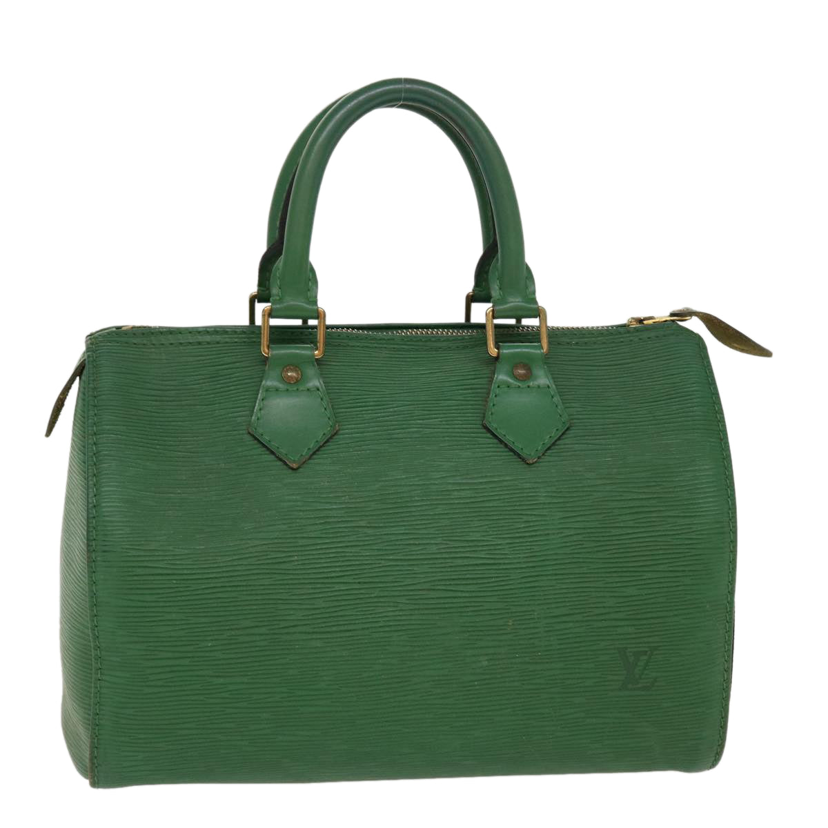 LOUIS VUITTON Epi Speedy 25 Hand Bag Borneo Green M43014 LV 38211