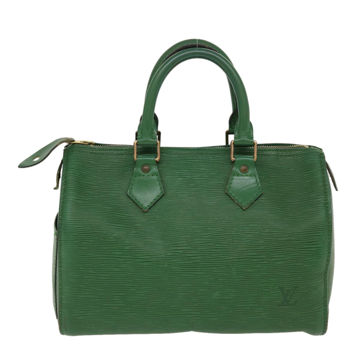 LOUIS VUITTON Epi Speedy 25 Hand Bag Borneo Green M43014 LV 38211