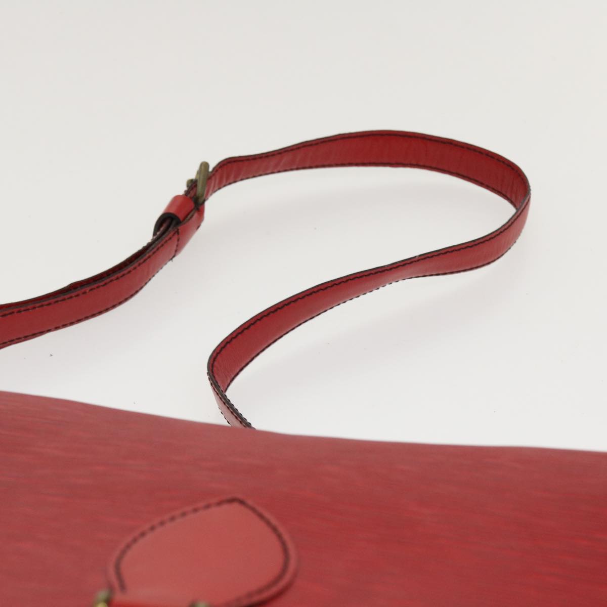 LOUIS VUITTON Epi Saint Cloud GM Shoulder Bag Red M52197 LV 38231