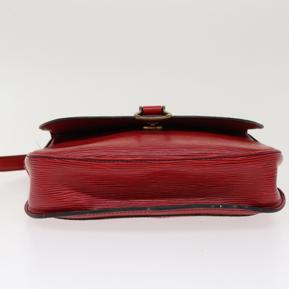 LOUIS VUITTON Epi Saint Cloud GM Shoulder Bag Red M52197 LV 38231