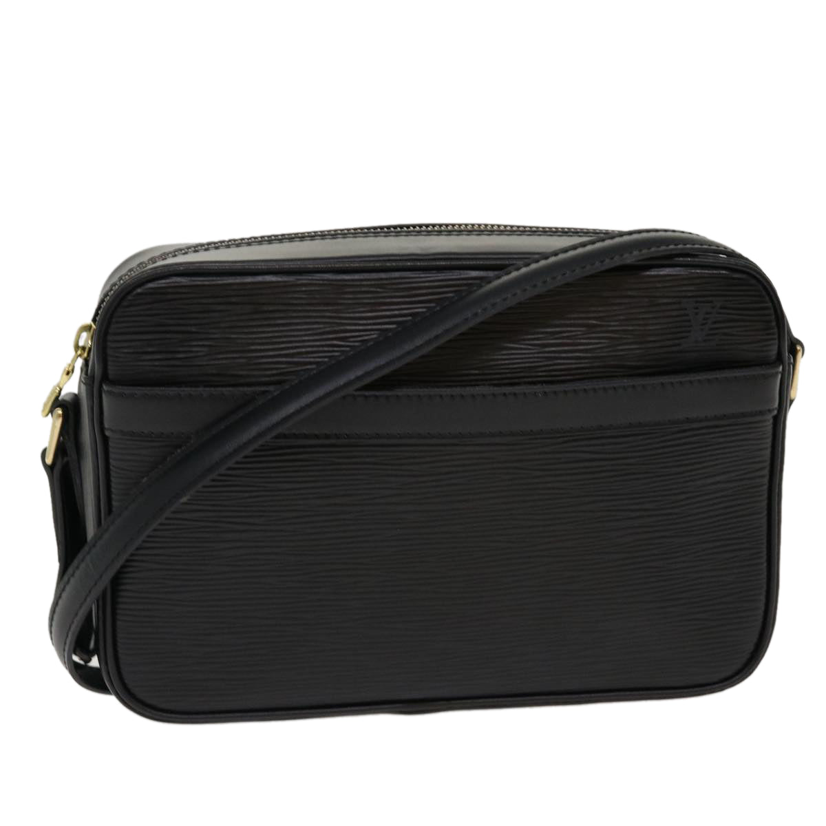 LOUIS VUITTON Epi Trocadero 23 Shoulder Bag Black M52302 LV 38234