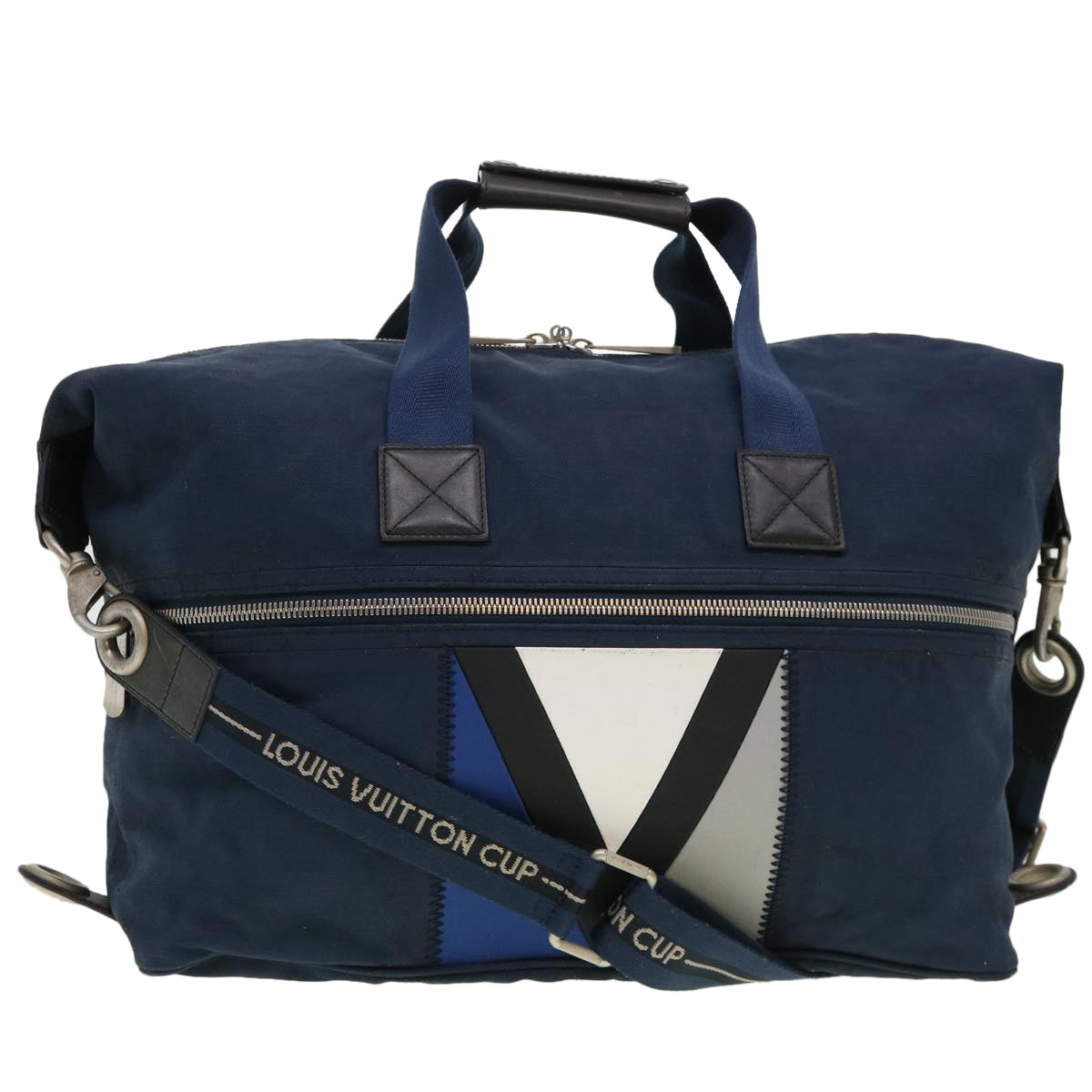LOUIS VUITTON LV cup Jenker Boston Bag 2way Navy M80703 LV 38250