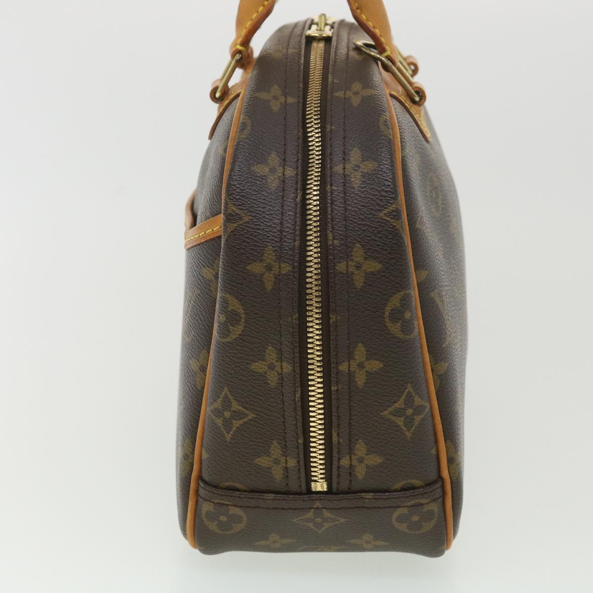 LOUIS VUITTON Monogram Trouville Hand Bag M42228 LV 38330
