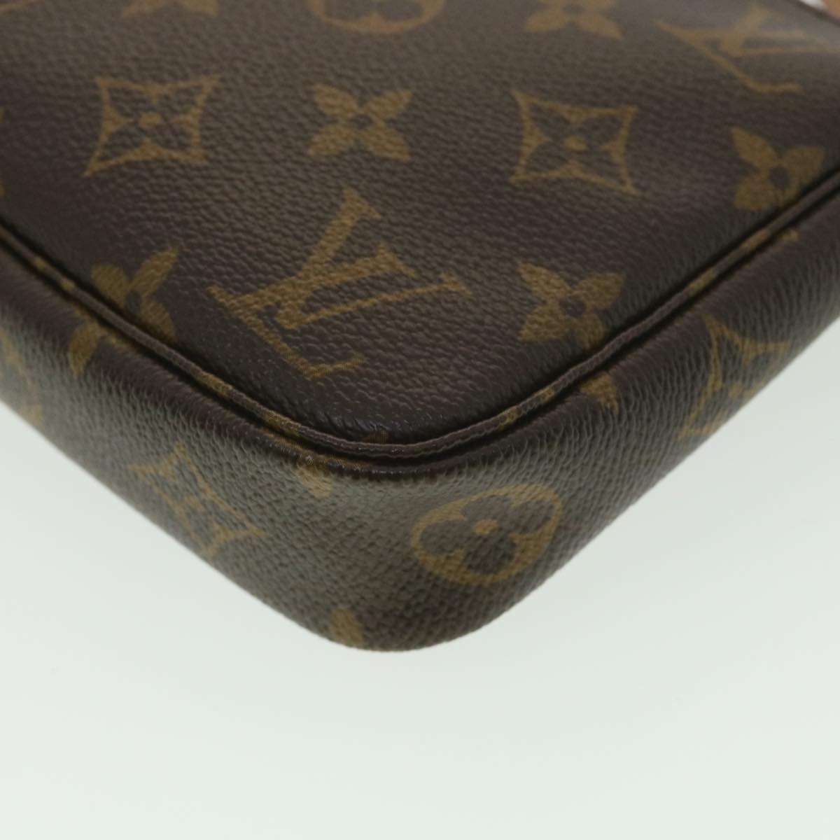 LOUIS VUITTON Monogram Pochette Accessoires Pouch M51980 LV 38335