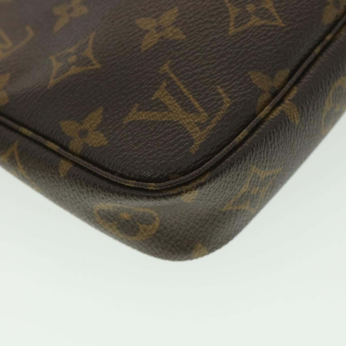 LOUIS VUITTON Monogram Pochette Accessoires Pouch M51980 LV 38335