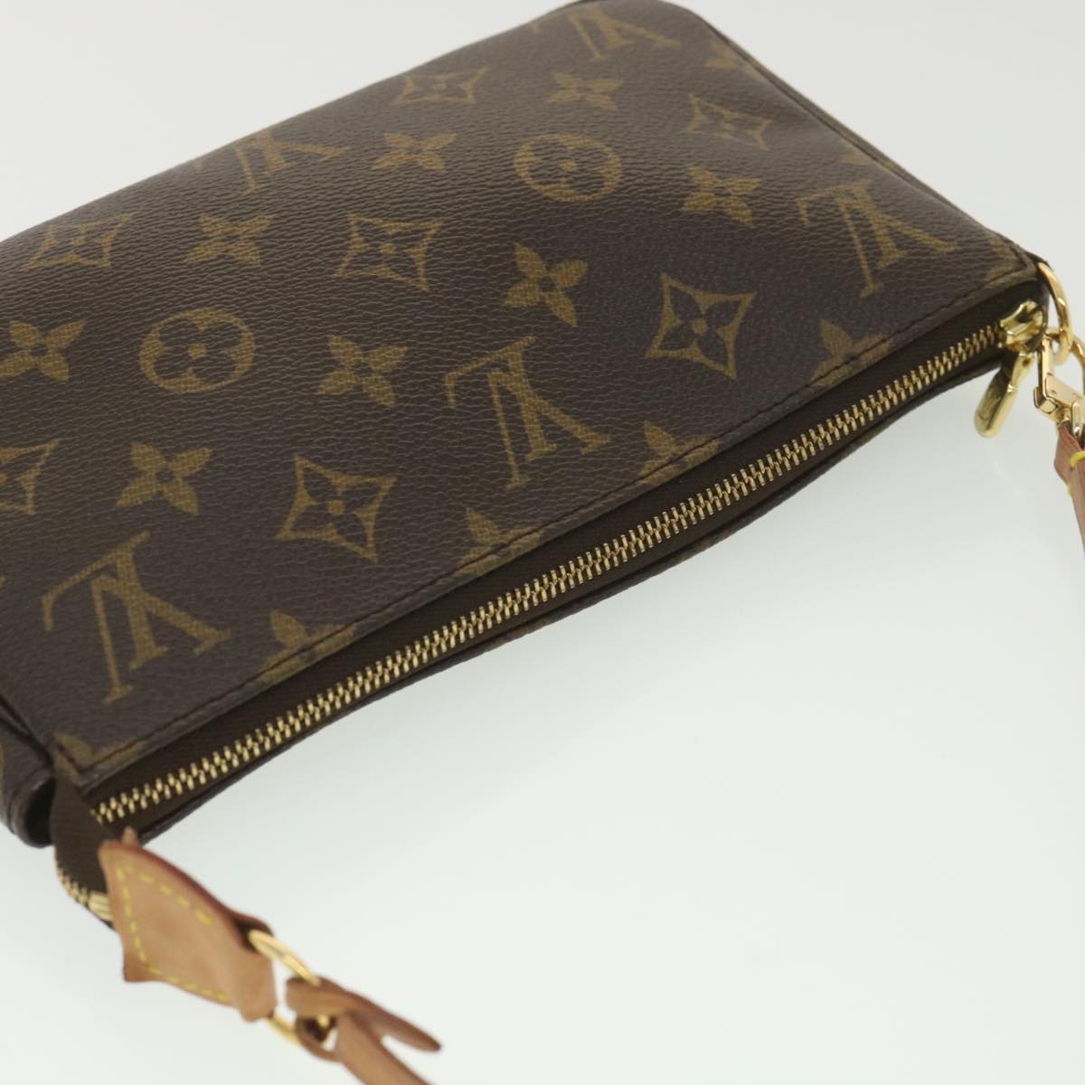 LOUIS VUITTON Monogram Pochette Accessoires Pouch M51980 LV 38335