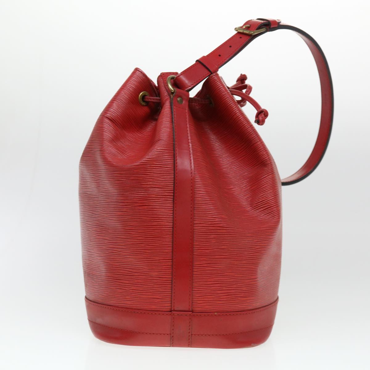 LOUIS VUITTON Epi Noe Shoulder Bag Red M44007 LV 38339