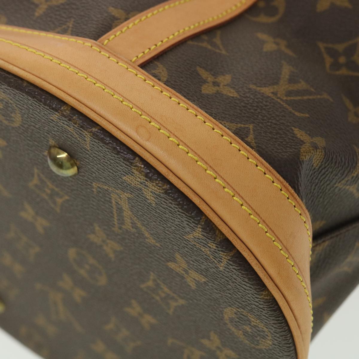 LOUIS VUITTON Monogram Bucket GM Shoulder Bag M42236 LV 38360