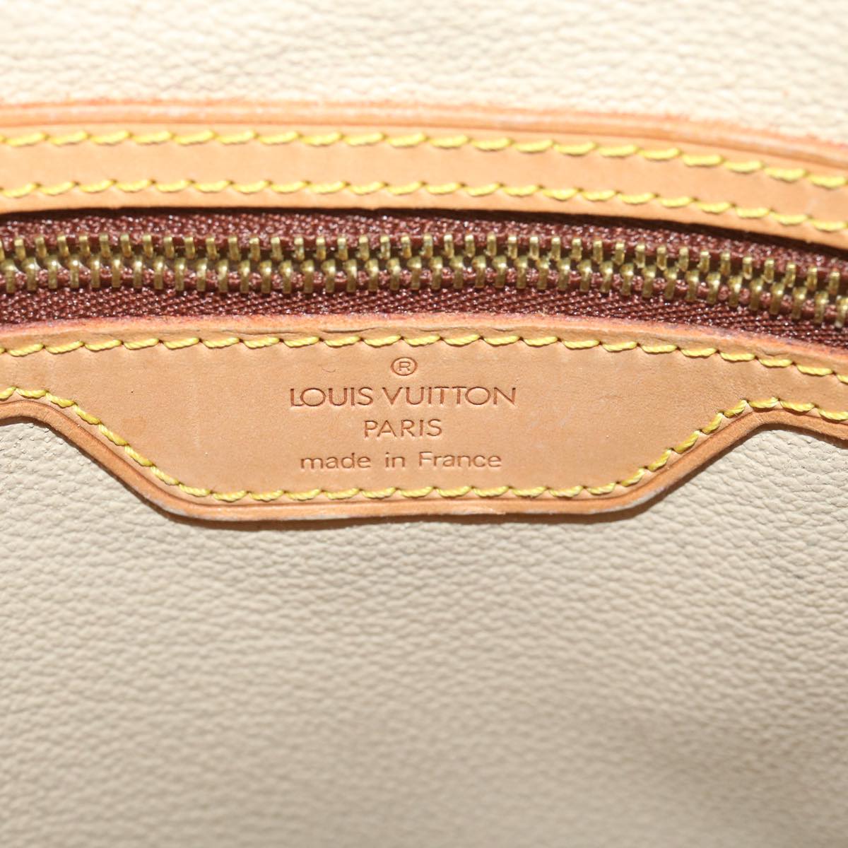 LOUIS VUITTON Monogram Bucket GM Shoulder Bag M42236 LV 38360