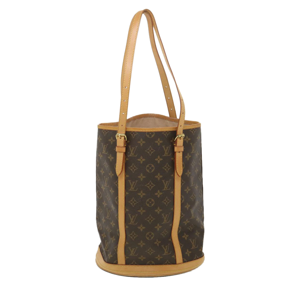 LOUIS VUITTON Monogram Bucket GM Shoulder Bag M42236 LV 38360