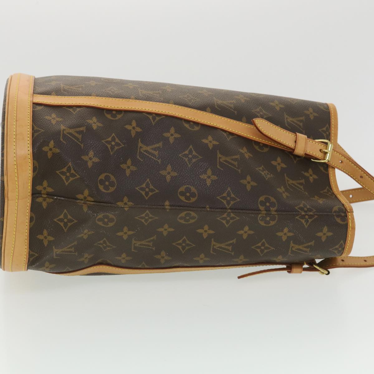 LOUIS VUITTON Monogram Bucket GM Shoulder Bag M42236 LV 38360