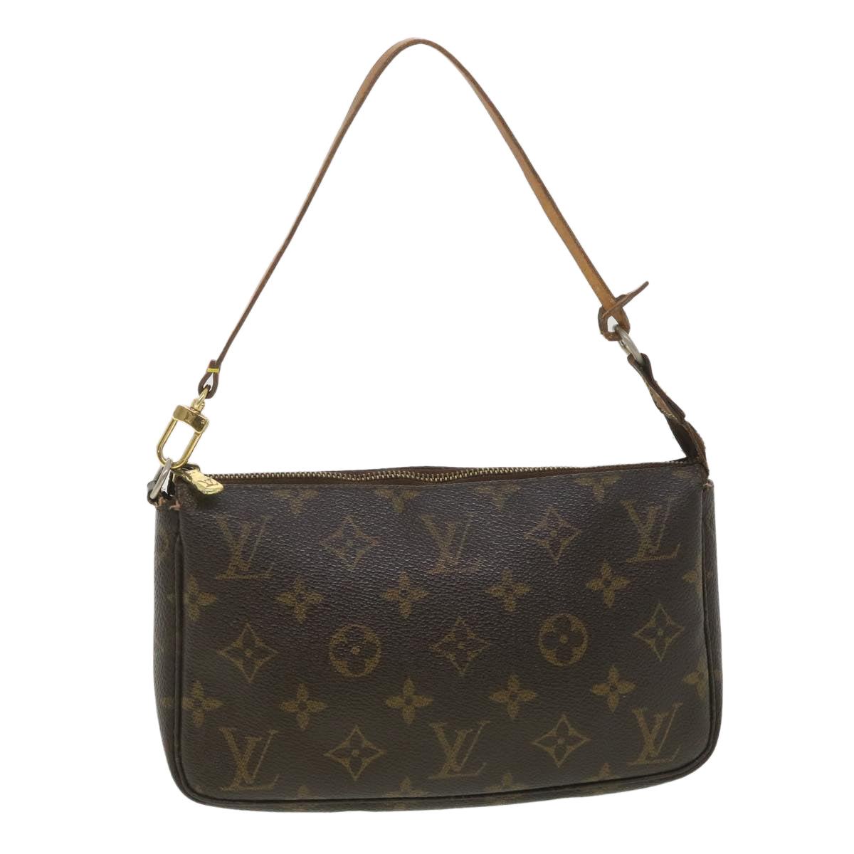LOUIS VUITTON Monogram Pochette Accessoires Pouch M51980 LV 38429