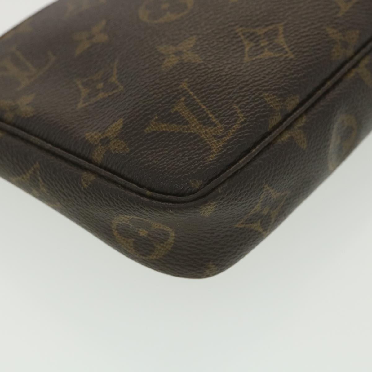 LOUIS VUITTON Monogram Pochette Accessoires Pouch M51980 LV 38429