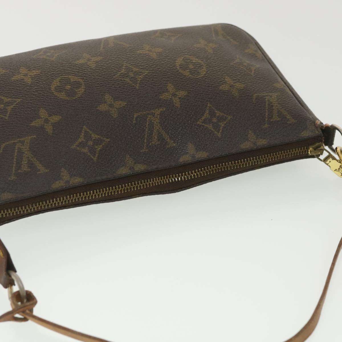 LOUIS VUITTON Monogram Pochette Accessoires Pouch M51980 LV 38429
