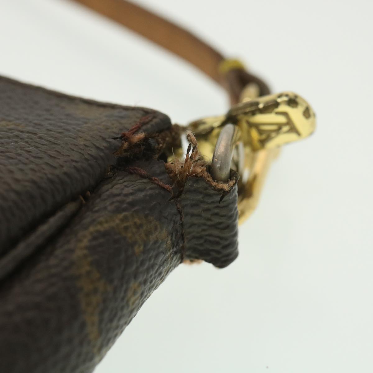 LOUIS VUITTON Monogram Pochette Accessoires Pouch M51980 LV 38429