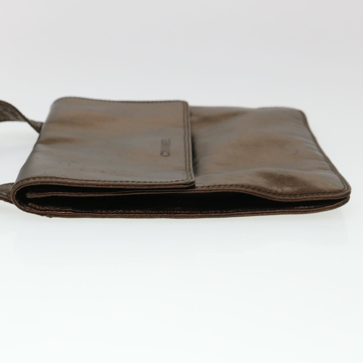 Luxury Chanel Shoulder Bag Lamb Skin Brown CC  38438
