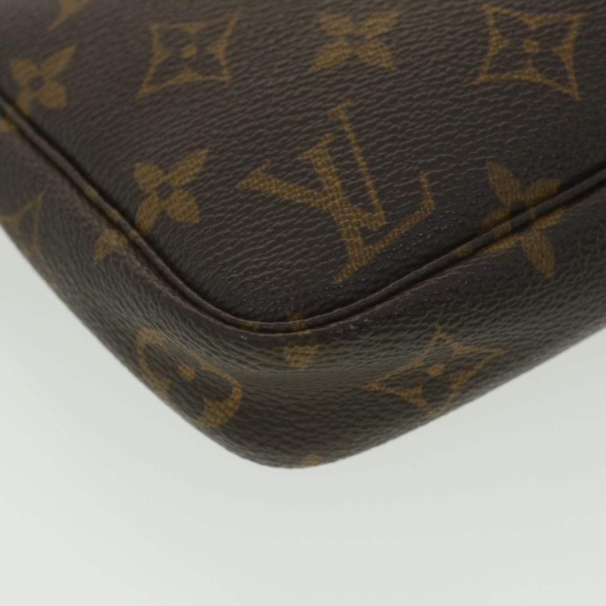 LOUIS VUITTON Monogram Pochette Accessoires Pouch M51980 LV 38481