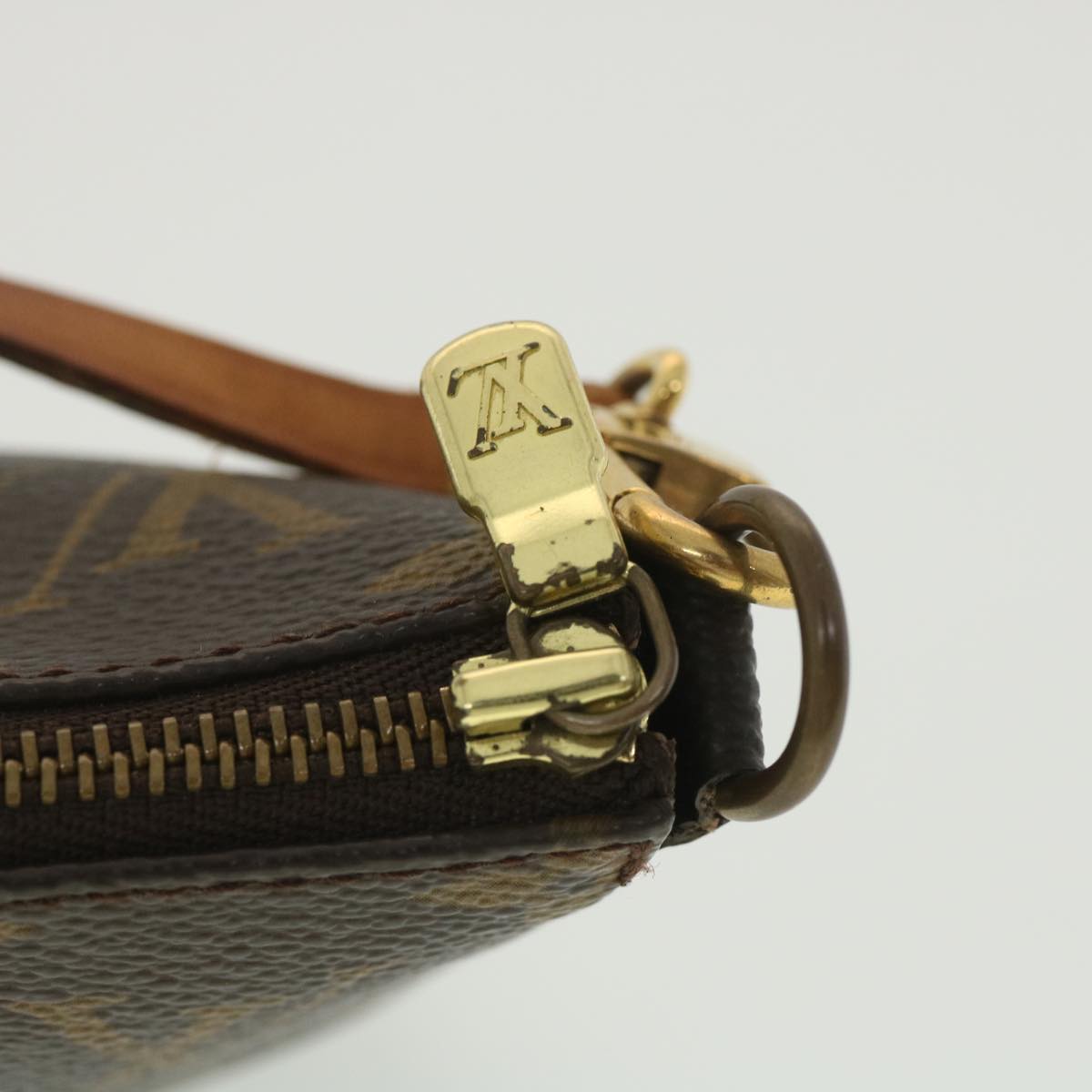 LOUIS VUITTON Monogram Pochette Accessoires Pouch M51980 LV 38481