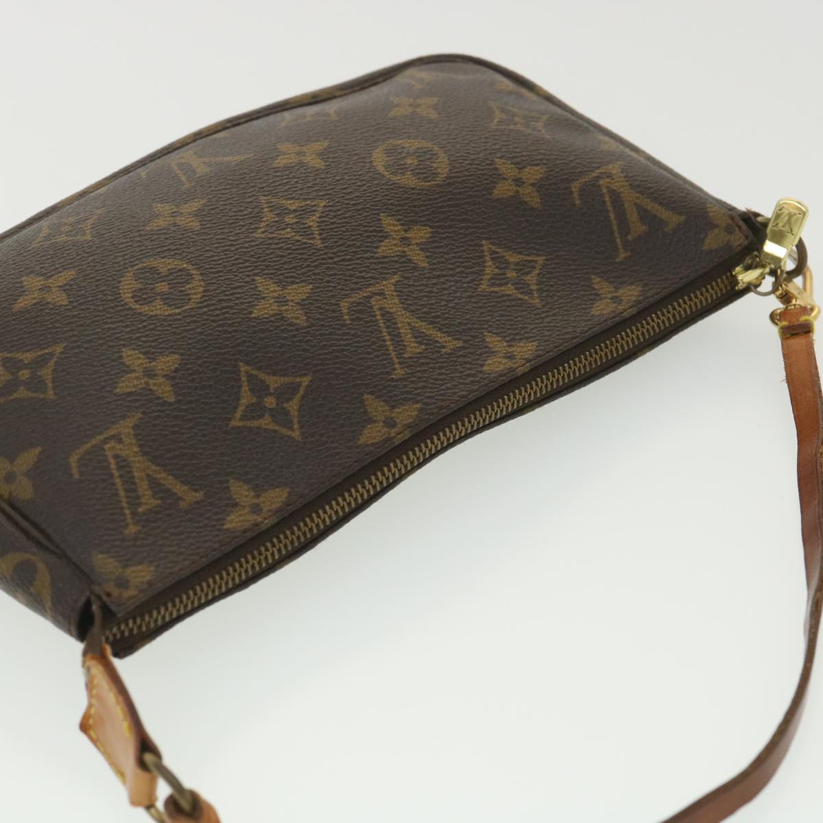 LOUIS VUITTON Monogram Pochette Accessoires Pouch M51980 LV 38481