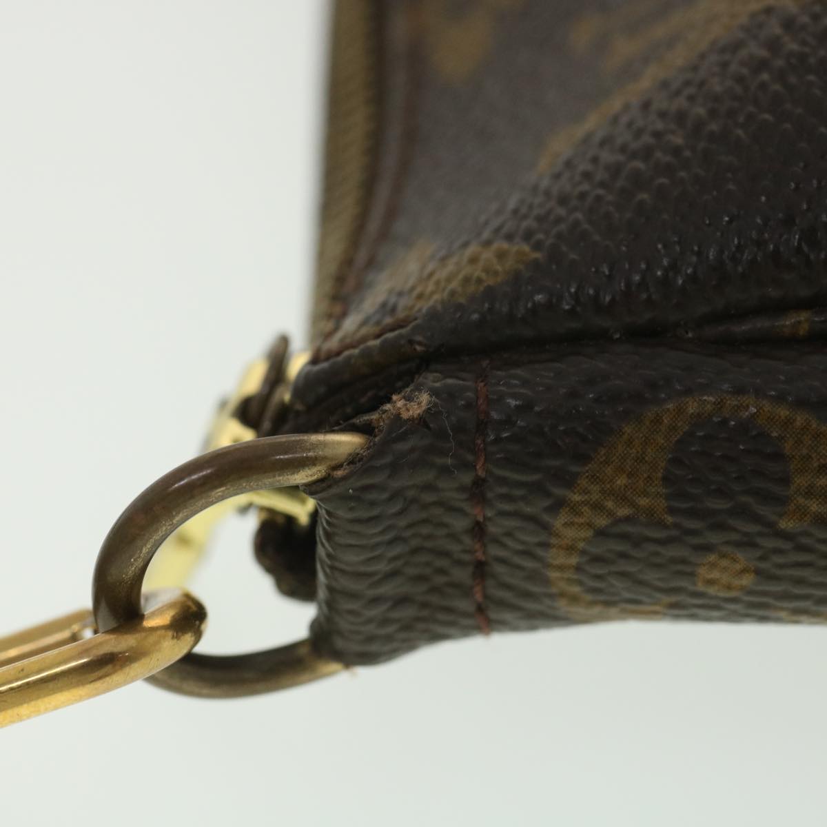 LOUIS VUITTON Monogram Pochette Accessoires Pouch M51980 LV 38481