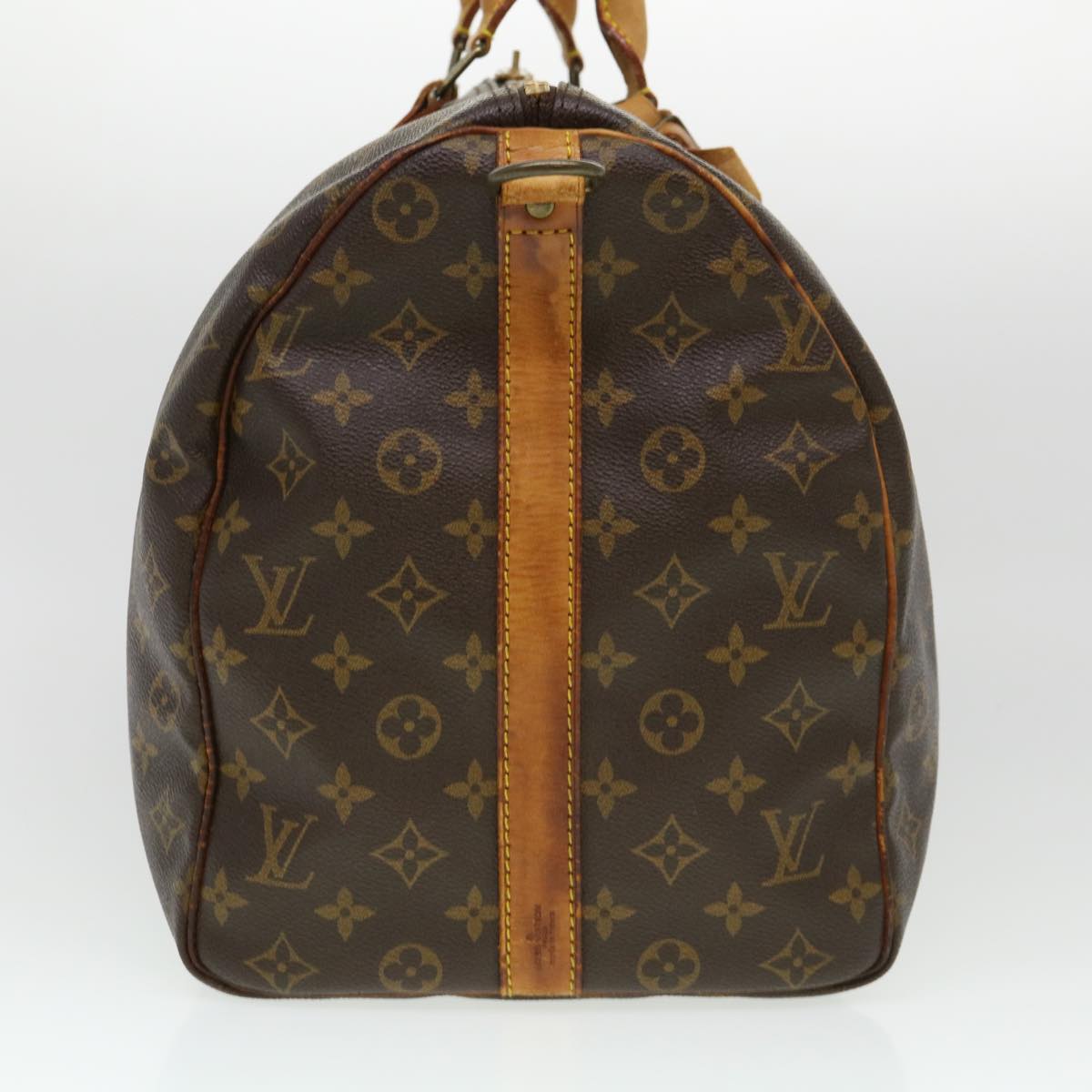 LOUIS VUITTON Monogram Keepall Bandouliere 50 Boston Bag M41416 LV 38515