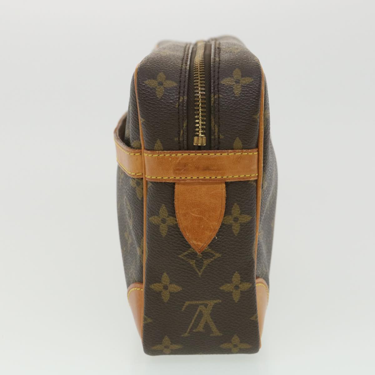 LOUIS VUITTON Monogram Compiegne 28 Clutch Bag M51845 LV 38531